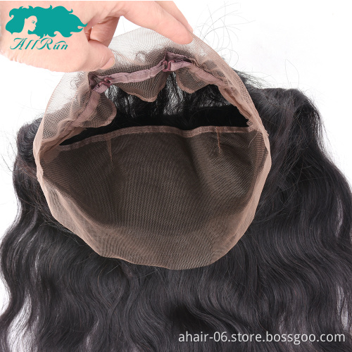 wholesale afro wave hair extension 360 lace front body wave brazilian human hair